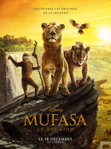 Poster du film Mufasa : Le Roi Lion