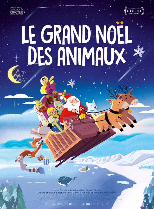 Poster du film Le Grand Noël des animaux