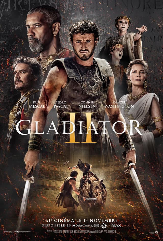 Poster du film Gladiator II