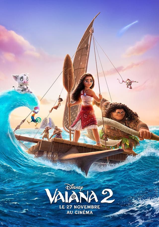 Poster du film Vaiana 2